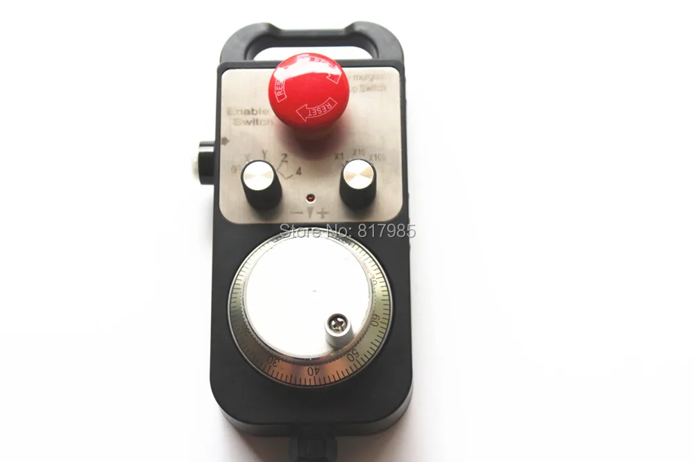 6-Terminal MPG Pulse Generator Handwheel 100P/R 5V 60mm - Unbranded CNC/PLC Part