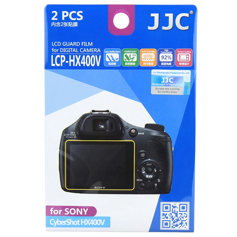 JJC LCP HX400V LCD Guard Film Screen Protector For Sony
