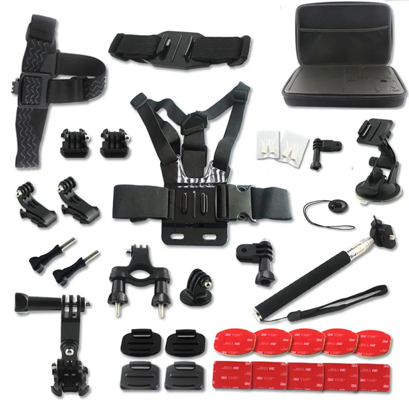 

Wrist Strap bike handle steering wheel Monopod Pole Floating Mount Accessories Kit For GoPro 2 3 4 SJ4000 Sports Camera