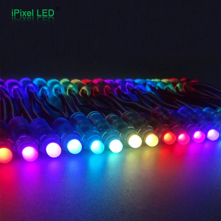 12 мм полноцветный светодиодный пиксель rgb WS2801 led|led 90mm|led showled outdoor spot light |