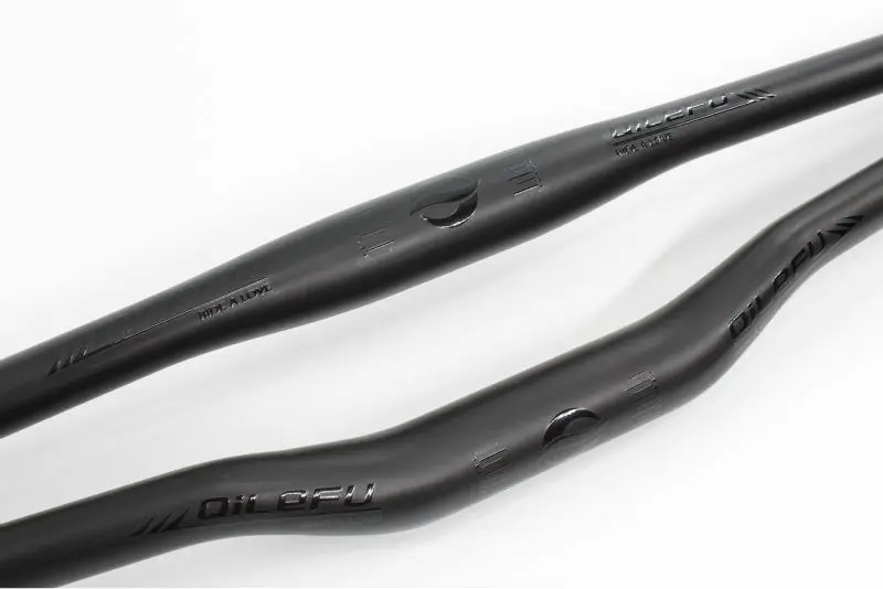Newest OEM Mountain Bike Full Carbon Handlebar Flat Rise Matt Carbon Bicycle Handlebar MTB Bike Parts