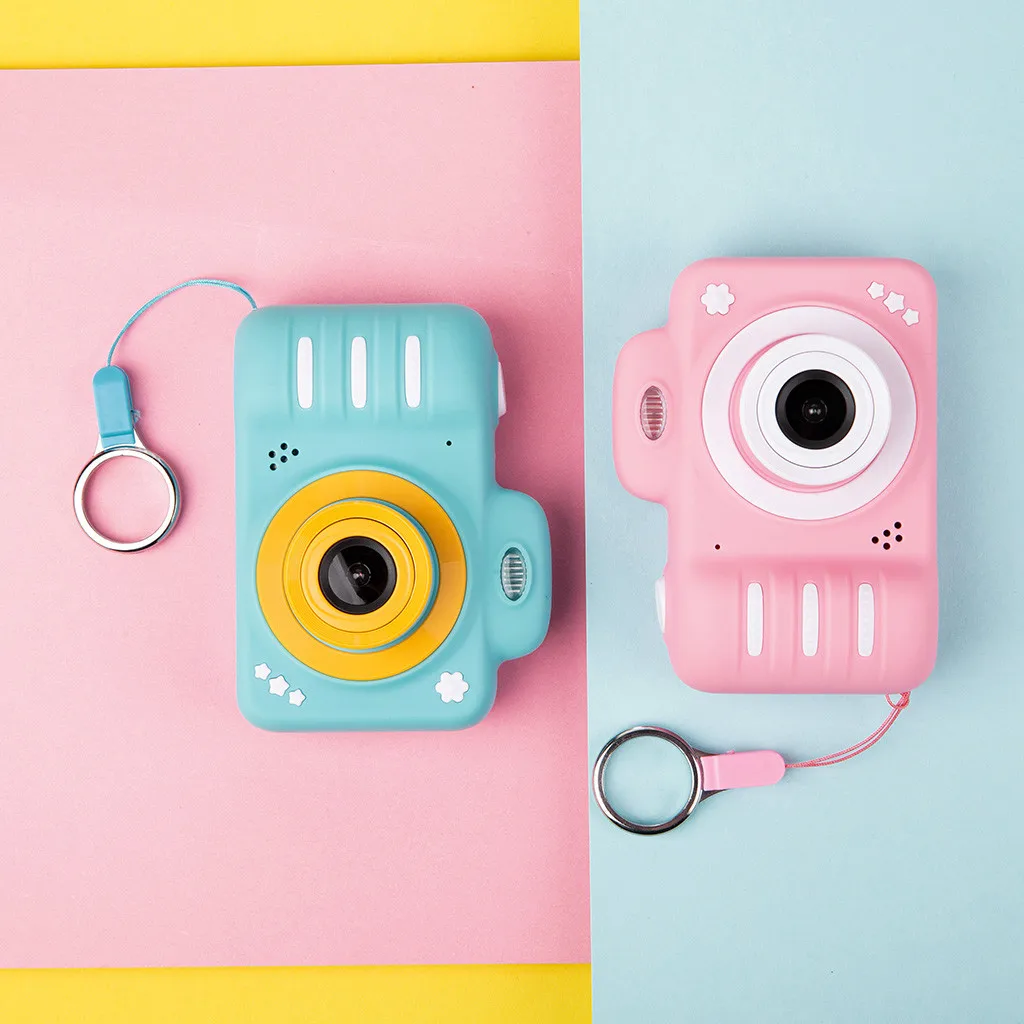 

2.4 HD Screen Chargable Digital Mini Camera Kids Cartoon Cute Camera Toys Kids Digital Screen Video Birthday Gifts