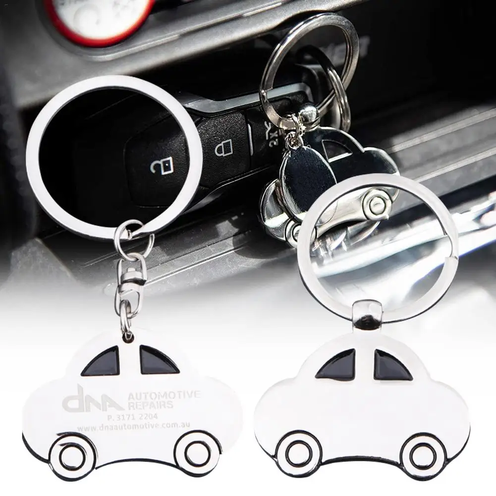 

Car Keychain Car Key Ring Metal Ring Male Classic Car Model Bag Key Chain Pendant Wave Ball Eight-character Chain