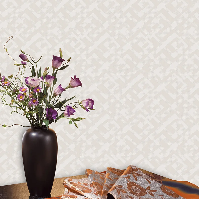 Beibehang Modern Simple Geometric Nonwovens Wallpaper mural Home