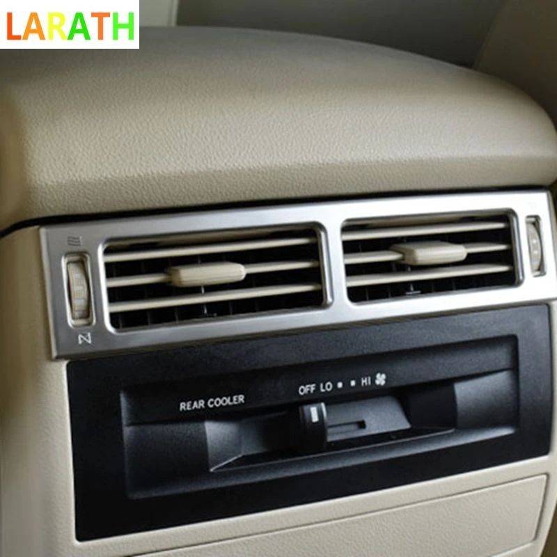 

For Toyota Land Cruiser FJ200 LC200 2016 2017 Rear Tail AC Vents Air Condition Vent Outlet Molding Cover Trim