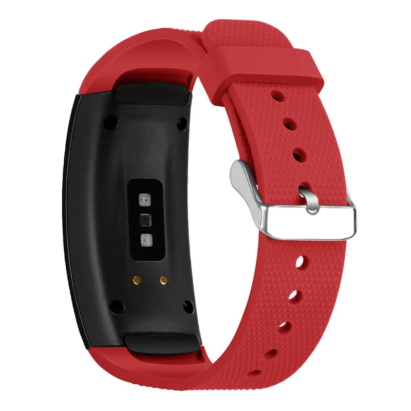 Прямая поставка, браслет, часы на запястье для samsung gear Fit2 Fit 2 Pro, ремешок, силиконовый браслет для gear Fit2 PRO, SM-R360, ремешок для часов - Цвет: Red