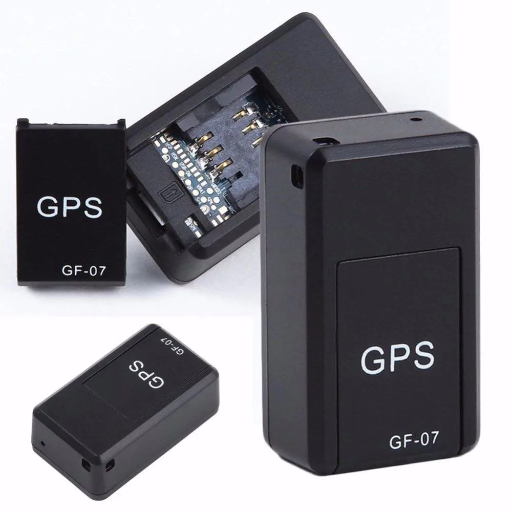 Mini rastreador GPS para coche GF07, dispositivo localizador de