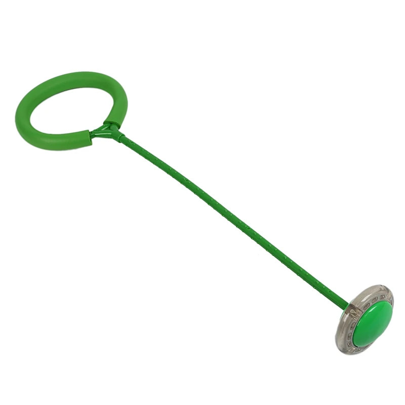 Уличные веселые игрушки Мячи эластичный Led Flash Jumping Foot BALL Ring Circle прыгающий мяч для