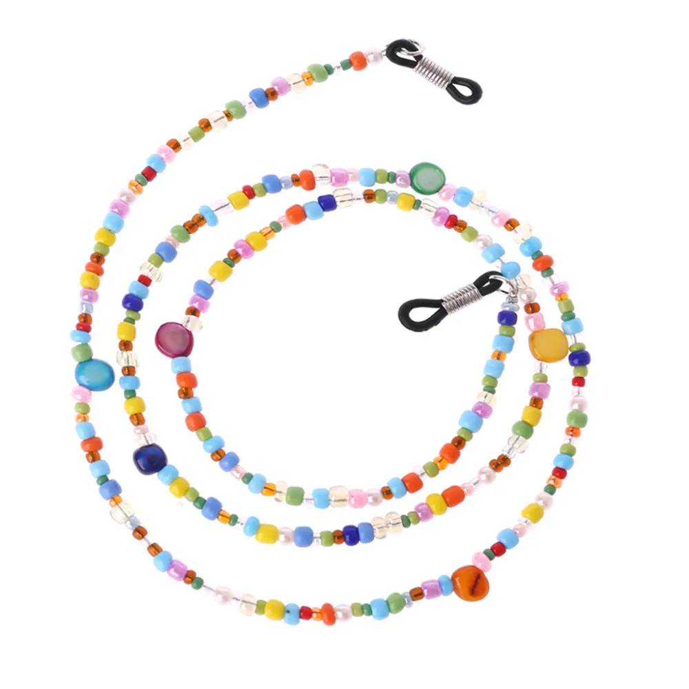 

Fashion Women Glass Beaded Eyeglass Chain Reading Glasses Chain Eyewear Cord