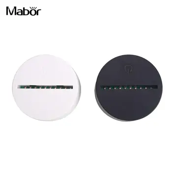 

3D Led Lamp Base Luminous Night Light USB Touch 7 Colors Change Lamp Holder Lighting Fixture Replacement Table Lamp Bases
