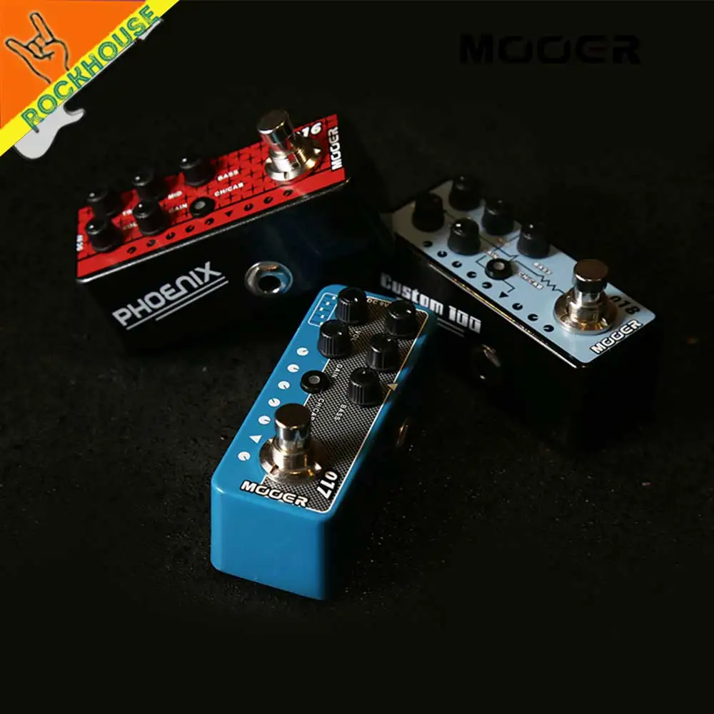 Mooer микро предусилитель винтажный усилитель симулятор гитарных эффектов Педаль