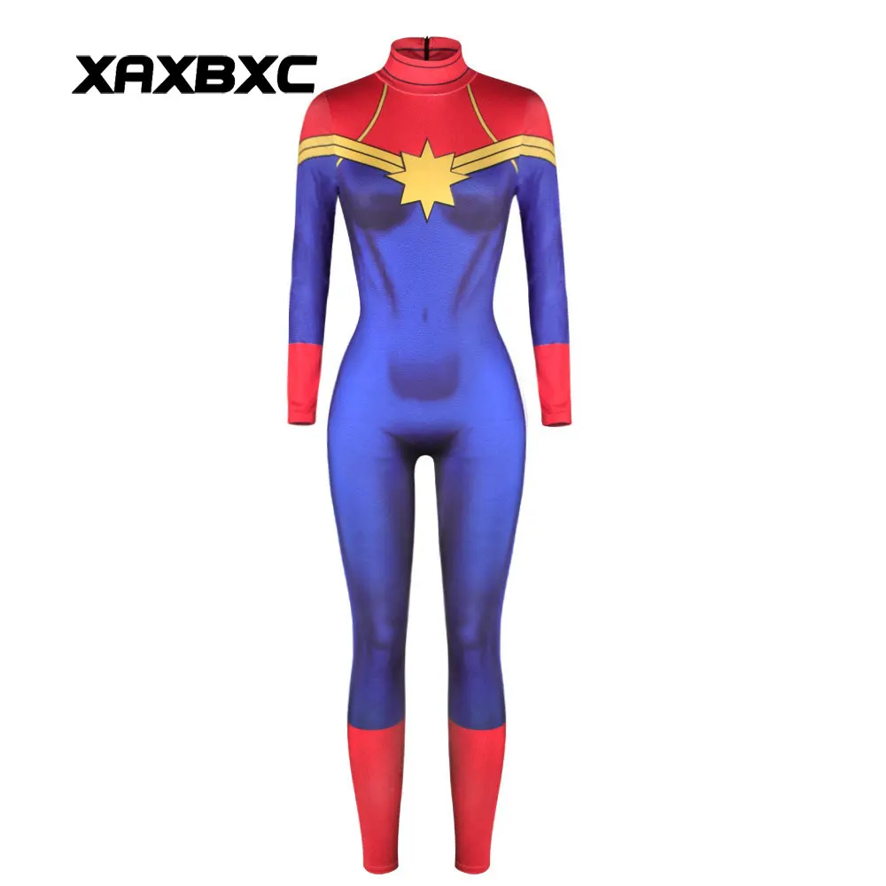 XAXBXC 005 Sexy Girl Bodysuit Halloween Superhero Wonder Woman Cosplay