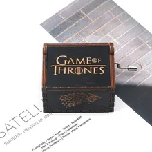 Горячая трон игра музыкальная шкатулка Звездные войны Крестный отец Радуга Легенда замок Рождественский подарок пятно