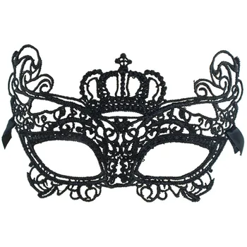 

Party Decoration Lace Mask Cosplay Costume Mask Lace Fabric Fox Owl Crown Eye Mask Nightclubs Bar Decoration 10 pcs/lot