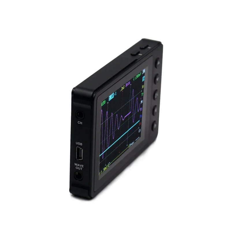 DSO Nano V3 Digital Oscilloscopes USB Mini Oscilloscope Kit LCD 200Khz Analog Bandwidth Osciloscopio+Buit in Signal Generator