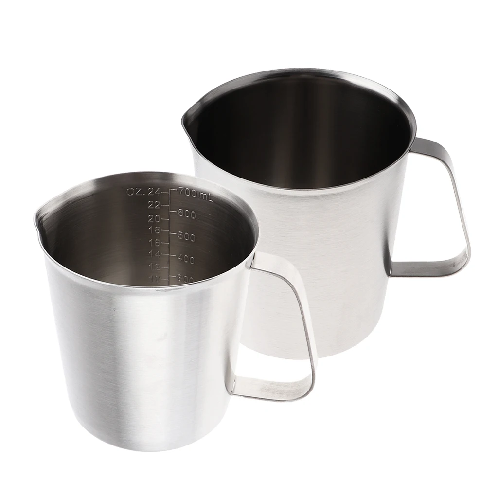 Candle Making Wax Soap Base Pouring Melting Pots, 500ml/1000ml, 304