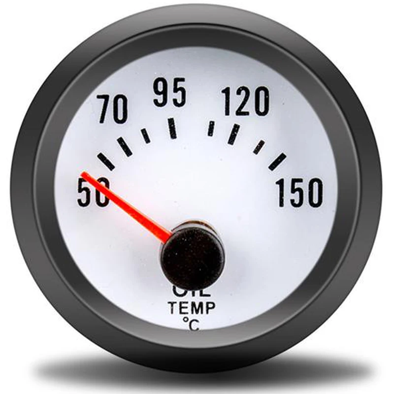 

52mm Oil Temp Gauge 2" auto tachometer 12V 50-150 Celsius Degree Oil Temperature Meter Gauge with Sensor for Car motorcycle