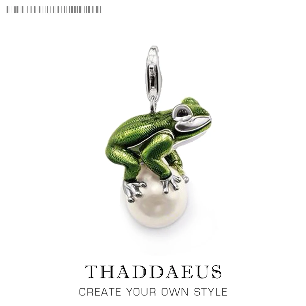 

Pendant Frog And Pearl,2017 Brand New Fashion Jewelry Thomas Style Bijoux Romantic Silver Romantic Gift For Ts Woman