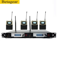 Betagear на сцене монитор L9400 в ухо монитор Беспроводная система UHF IEM сценический монитор стерео профессиональный сценический монитор