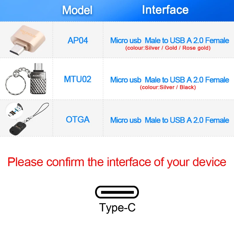 Rocketek Высокое качество микро USB OTG адаптер Аксессуары Мужской конвертер для samsung Xiaomi LG huawei Android мобильный сотовый телефон