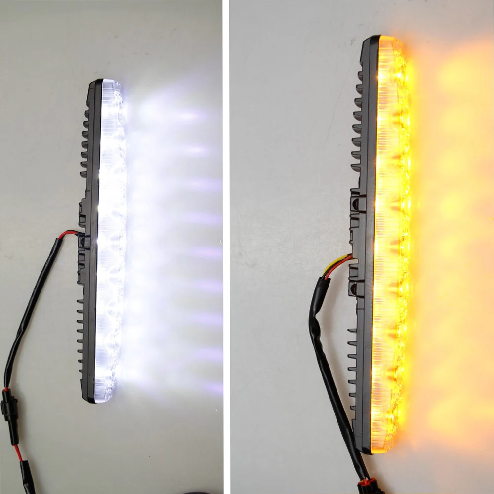 SULUCAR отражатели 2 шт мощностью 12v светодиодные дневные вождения бега легкие
