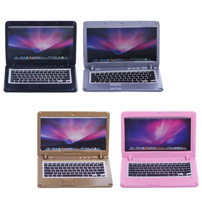 Mini computer model for 18 inch American girl doll, girl or zapf43CM dolls, give children the