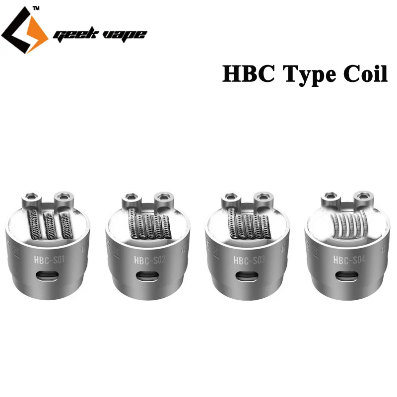 Сменные головки для катушки GeekVape HBC S01 to S13 D01 D07 материал SS316L KA1 бак Eagle Sub Ohm 1