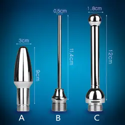 Клизма анальный тематические товары про рептилий и земноводных душ Анальная пробка металл шприц Анальный Душ анус для чистки вагины buttplug