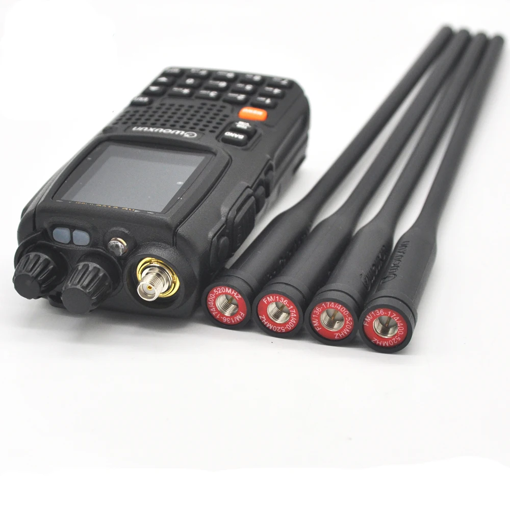 YIDATON для 1 pices Wouxun KG UV9D walkie talkie с высоким коэффициентом усиления длинная антенна SMA