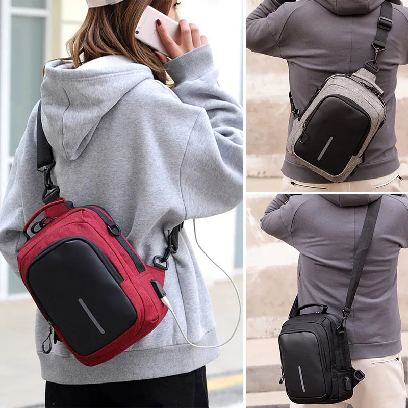2019 مكافحة اللص Crossbody حقيبة المياه طارد حقيبة الكتف للرجال 9.7 بوصة باد الأزياء الصدر أكياس متعددة الوظائف للجنسين XA154ZC 2019 مكافحة اللص Crossbody حقيبة المياه طارد حقيبة الكتف للرجال 9.7 بوصة باد الأزياء الصدر أكياس متعددة الوظائف للجنسين XA154ZC