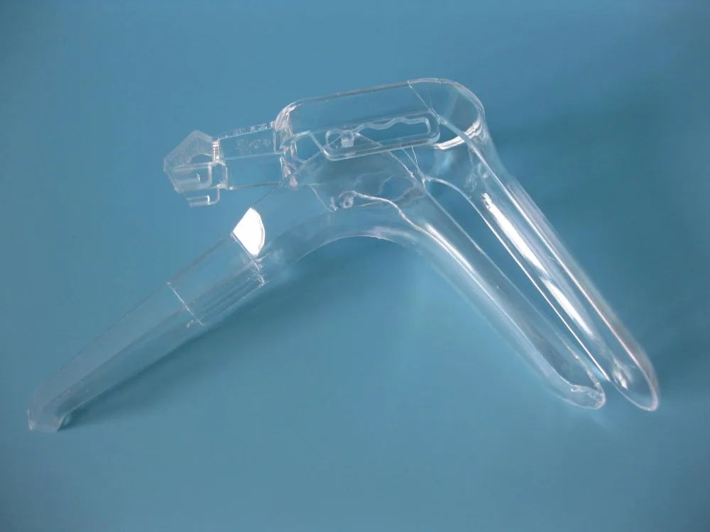 

2pcs Disposable medical aseptic eurynter aeterna genitals vaginal speculum duck plier tools