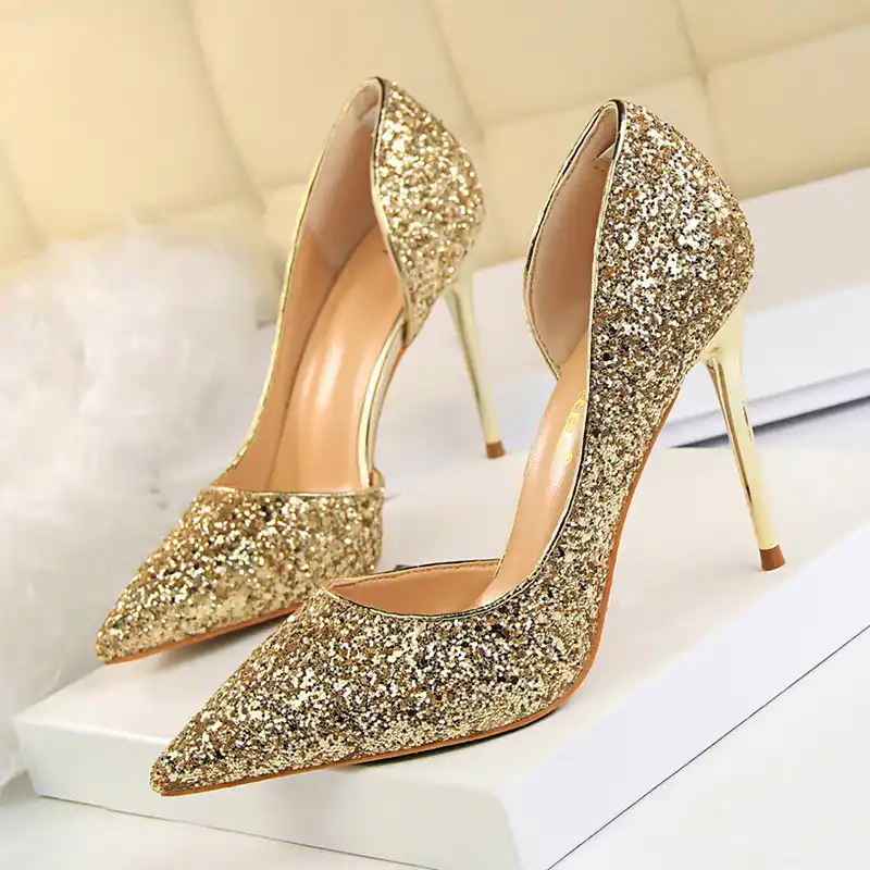 bling wedding shoes