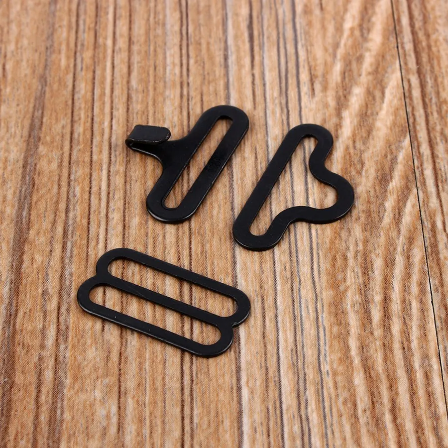 Black A Set of 50Pcs Bow Tie Clip Hardware Cravat Clips Hook Fastener