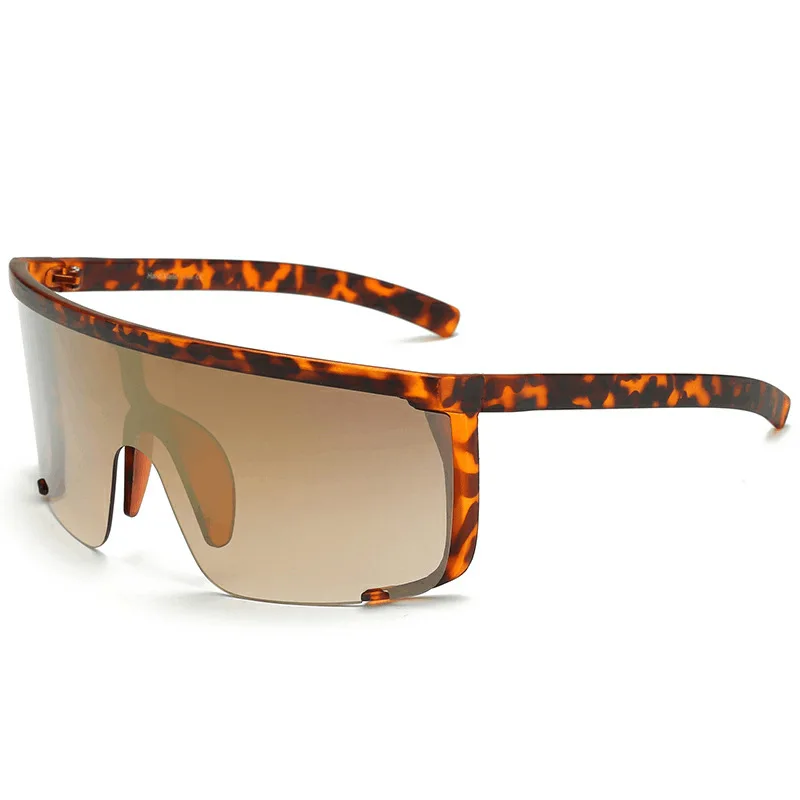 Женские и мужские солнцезащитные очки Desig черные в негабаритной форме прозрачные