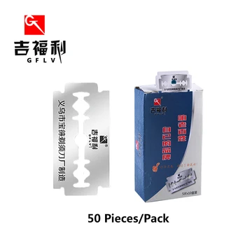 

Gflv Classic Rotation Opening Type Manual Razor Men's Razor Stainless Steel Blade (not include the handle)