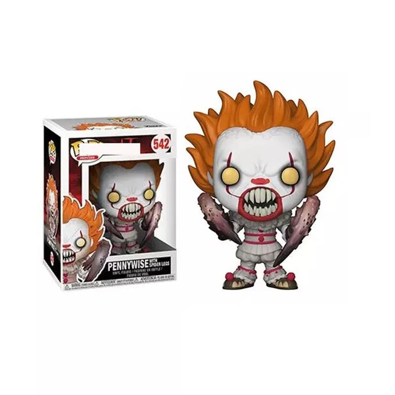 Экшн фигурки FUNKO из поп фильма Stephen King's It детская игра крик пеннивайз Чаки В