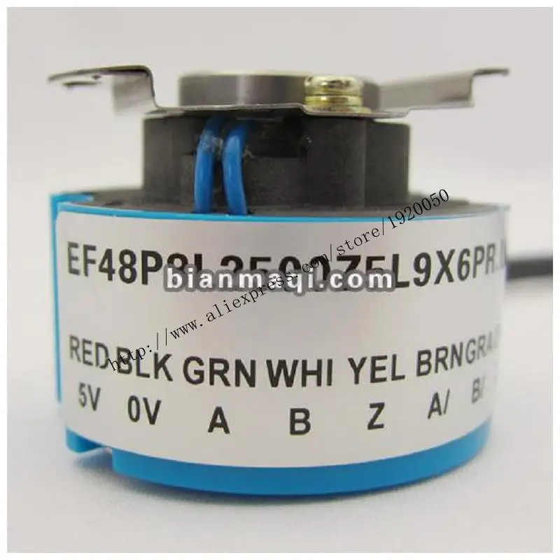 

Shelf EF48P8L2500Z5L9X6PR.L01 rotary encoder / aperture 9mm / 2500 line