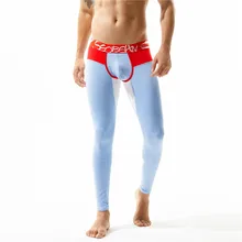 KWAN. Z мужские кальсоны термобелье для мужчин термос cueca soild осеннее термобелье тонкие теплые трусы