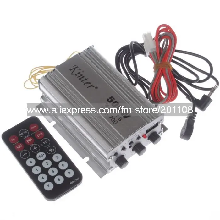 F276B Kinter MA 700 2 Channel 500W USB AUX FM MP3 Car