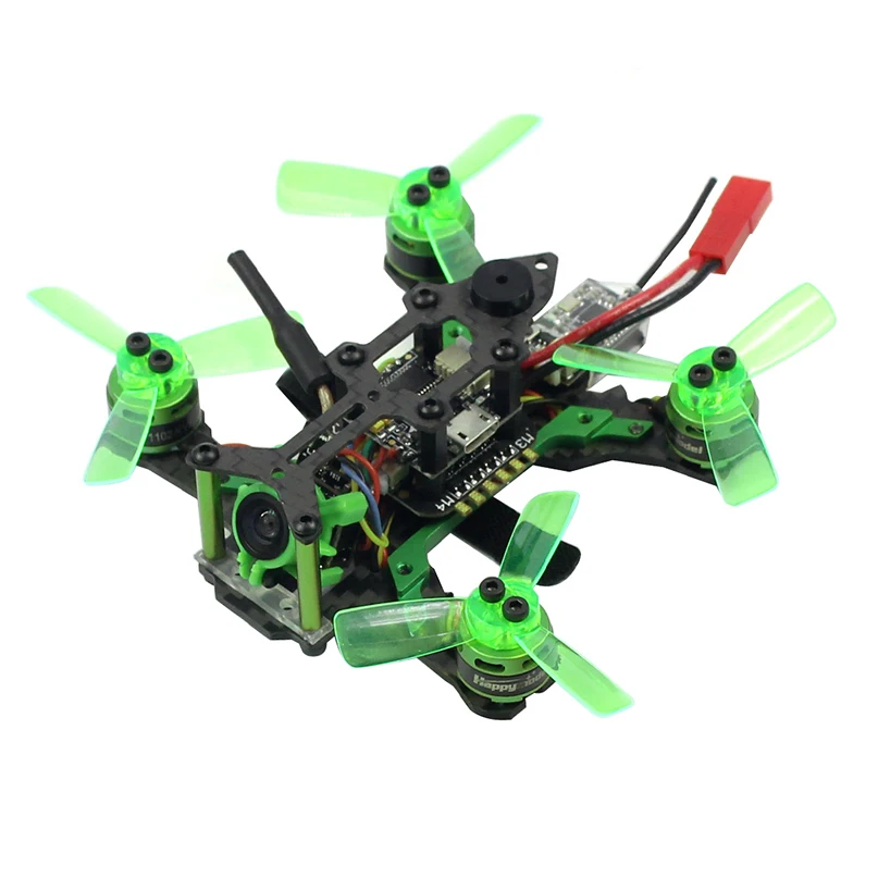 Mantis85 85 мм 6CH 2,4G RC FPV микро гоночный Дрон Квадрокоптер 600TVL камера VTX двойная антенна 5,8G 40ch мини видео очки RTF