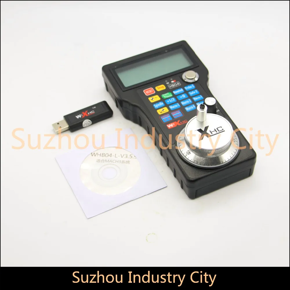  Controlador USB CNC Mach3 CNC USB MPG colgante para Mach3 4 ejes grabado CNC controlador inalámbric