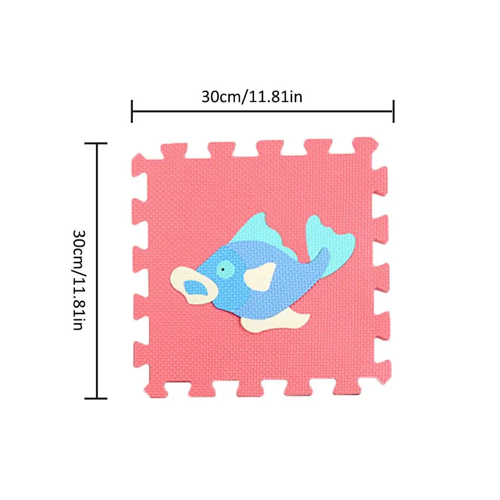 9 шт. в наборе сплайсинга мобилизация EVA поролоновые коврики-пазлы детские напольные головоломки игровой коврик для детей Детский зал для игр маты для ползания