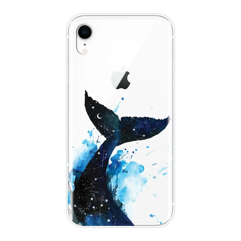Задняя крышка для iPhone X XR XS MAX 8 7 6 S мягкий силиконовый чехол Apple Plus|Бамперы| |