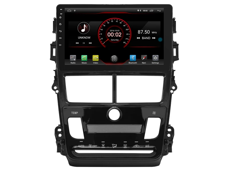 Sale Elanmey android 8.1 car radio for toyota vios yaris 2018 accessories DSP device Gps Navi multimedia bluetooth camera recorder 2