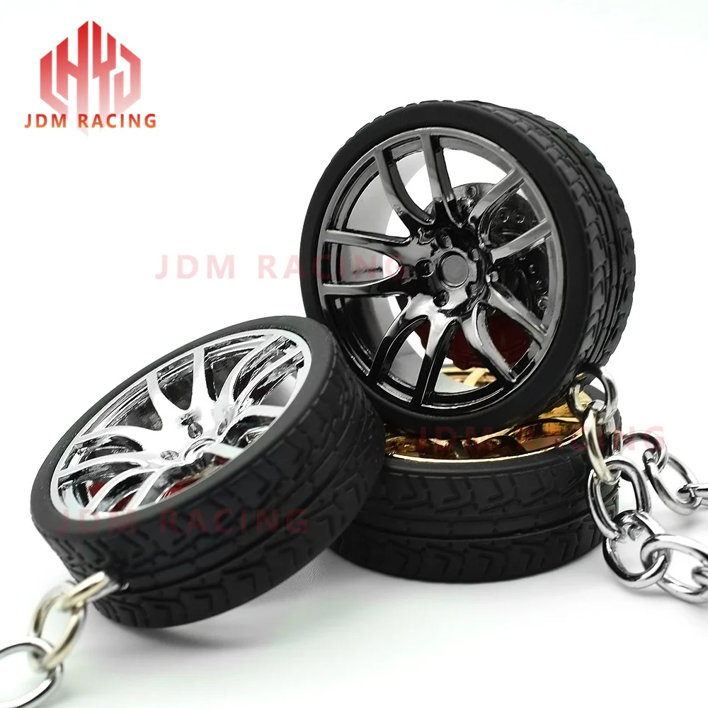 Горячая обод колеса автомобиля турбо брелок для ключей с тормозными дисками колеса автомобиля Шины брелок для автомобиля брелок для ключей для BMW Audi