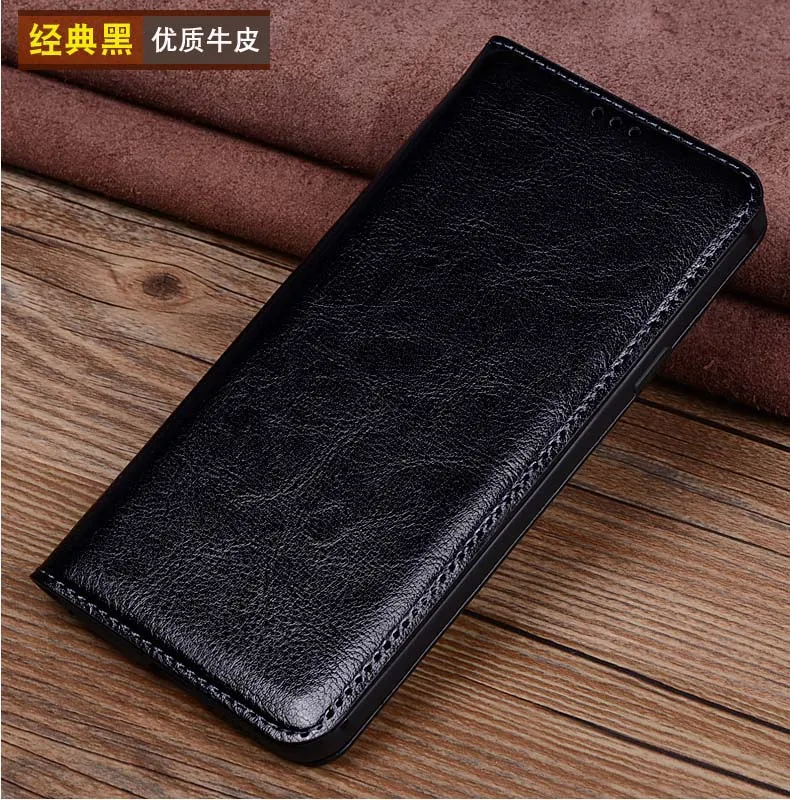 Nefeilike Luxury Genuine Leather Flip Case For