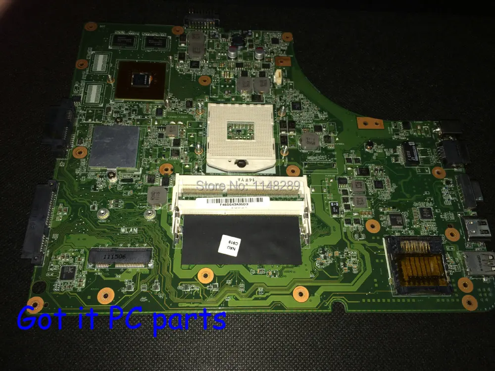 HOT IN ITALY FRANCE ....FREE SHIPPING  New laptop motherboard  FOR ASUS K53SV REV : 2.1
