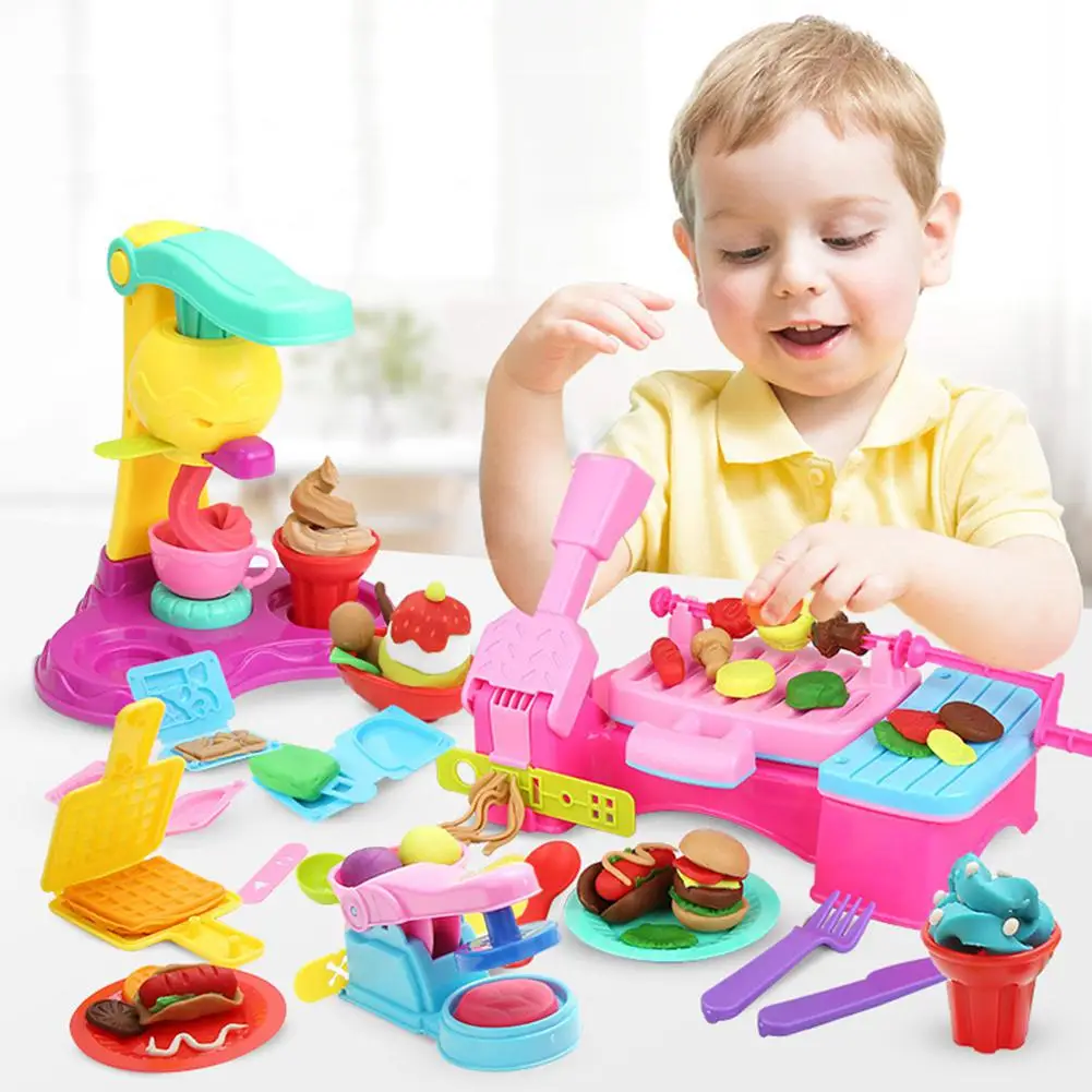 LeadingStar Colourful Plasticine Set with Mold Mud Modeling Clay Toy