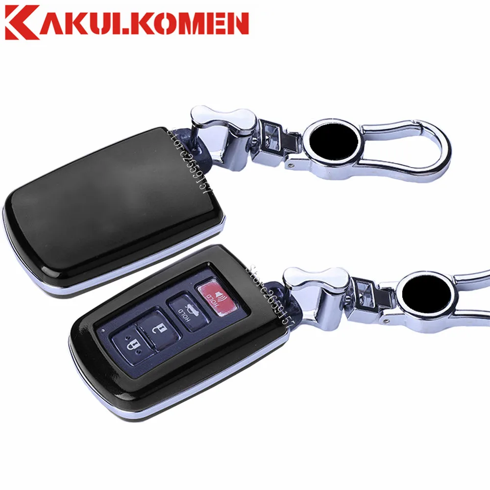 

2 3 4 Buttons Romote Key Fob Case Cover For Toyota Avalon Camry Corolla Rav4 Auris Yaris Prius Highlander Land Cruiser Shell