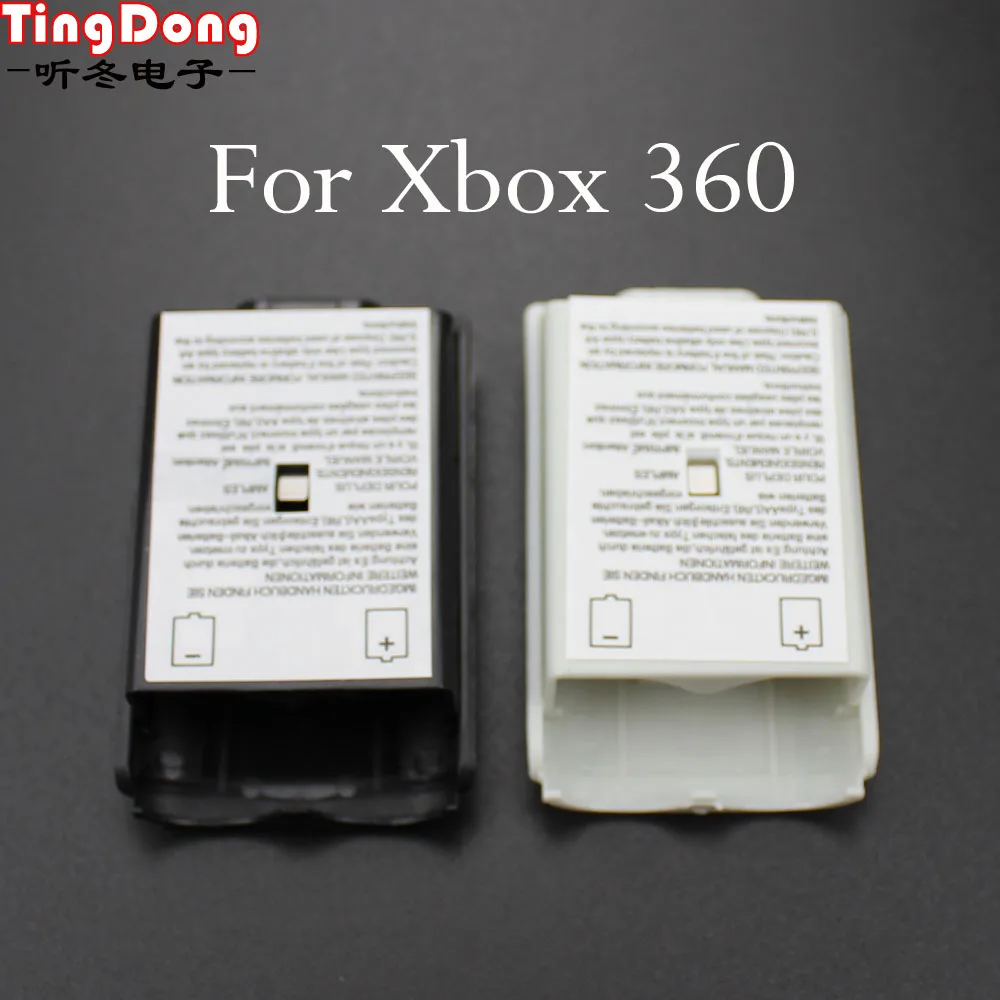 

TingDong [50PC/ LOT] High Quality Battery Pack Cover Shell Shield Case Kit for Xbox 360 Wireless Controller Repair Part